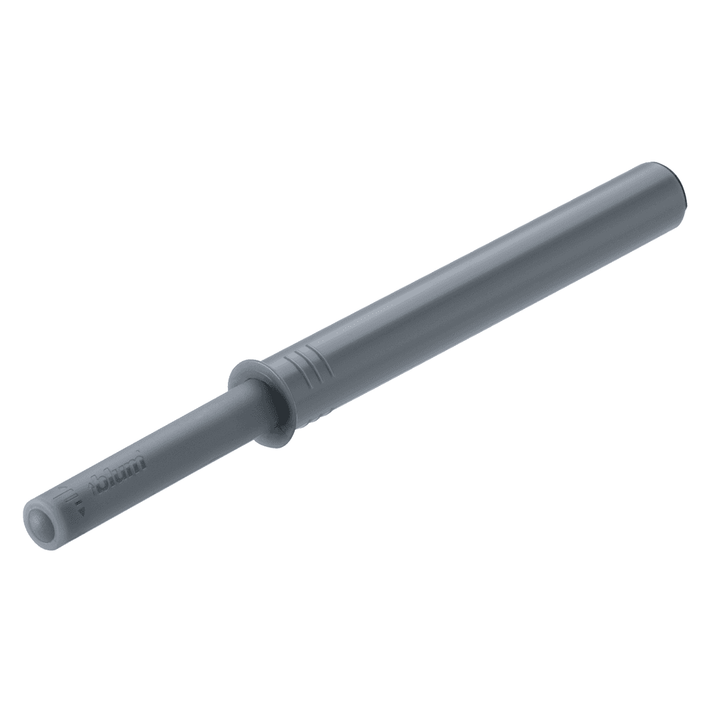 Tip-On Push to Open Set for BLUMOTION Soft-Closing Doors, Gray