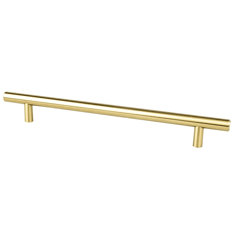 7-9/16" Tempo T-Bar Pull, Modern Brushed Gold