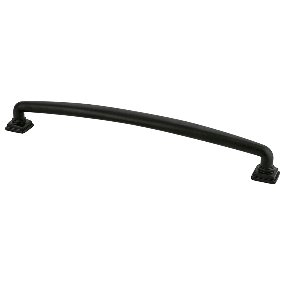 224mm Tailored Traditional Handle Pull, Matte Black