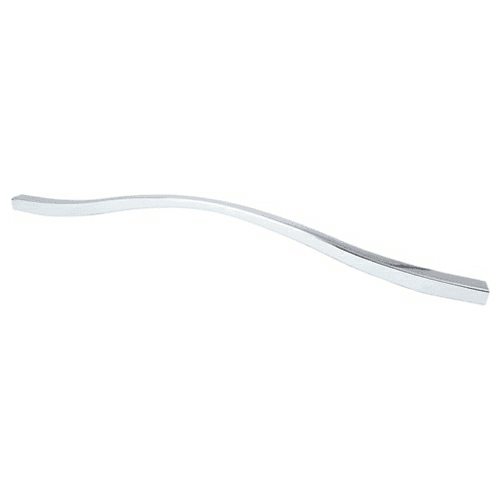 11-11/32"/12-19/32" Fluid Handle Pull, Polished Chrome