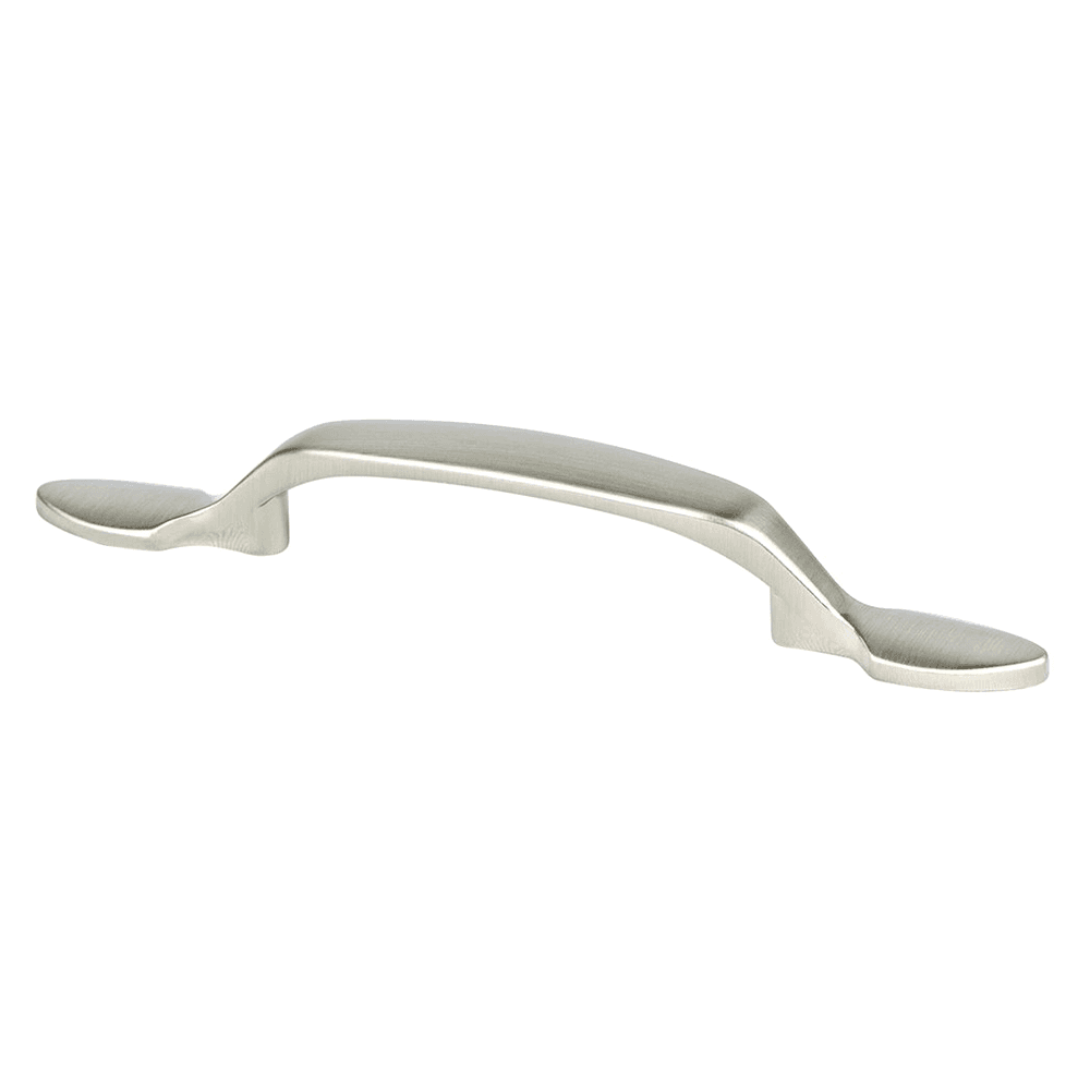 3" Advantage Plus-1 Wide Rounded End Pull, Brushed Nickel
