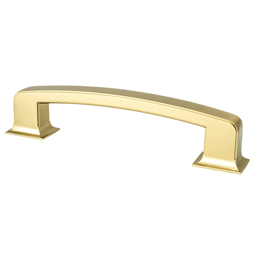 6" Hearthstone Handle Pull, Modern Brushed Gold, 7-3/8" Length