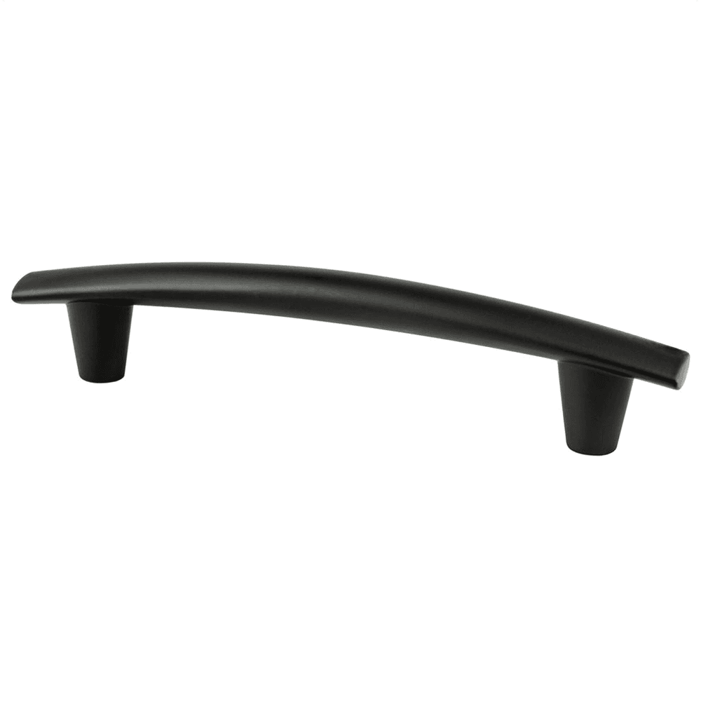 128mm Meadow Decorative Bar Pull, Matte Black