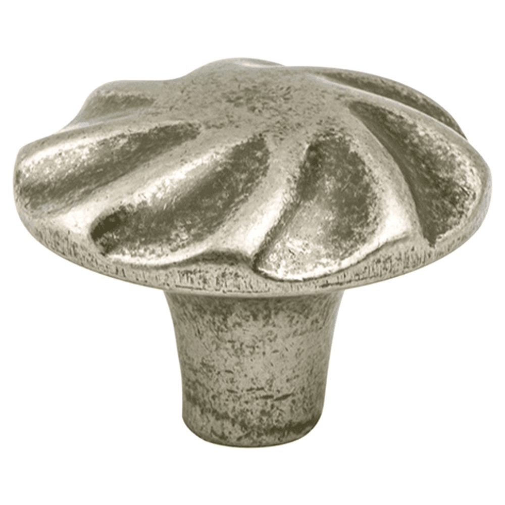 1-5/16" Rhapsody Spiral Knob, Weathered Nickel