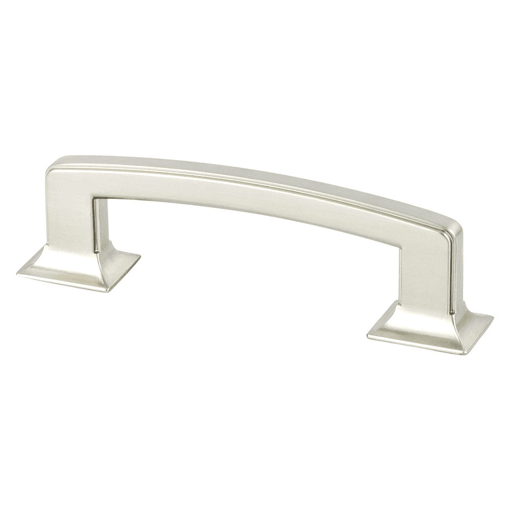 96mm Hearthstone Handle Pull, Brushed Nickel, 4-13/16" Length