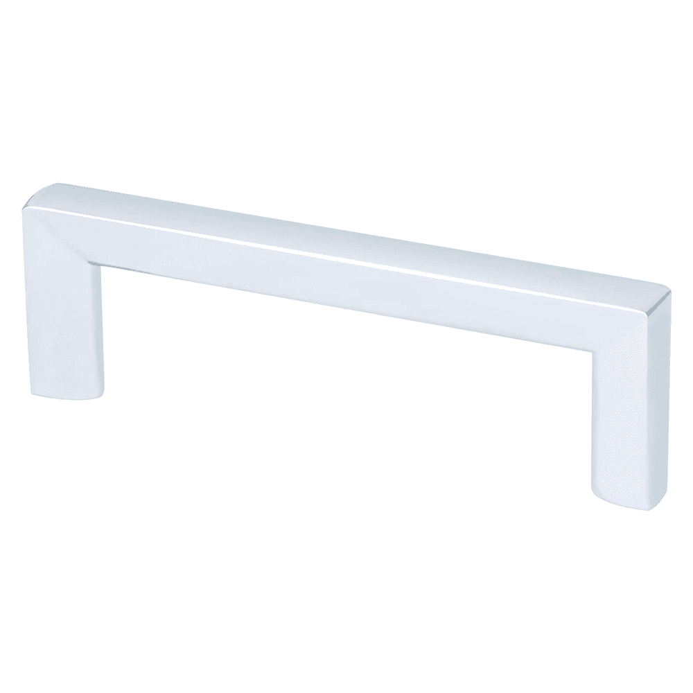 96mm Metro Decorative Bar Pull, Polished Chrome