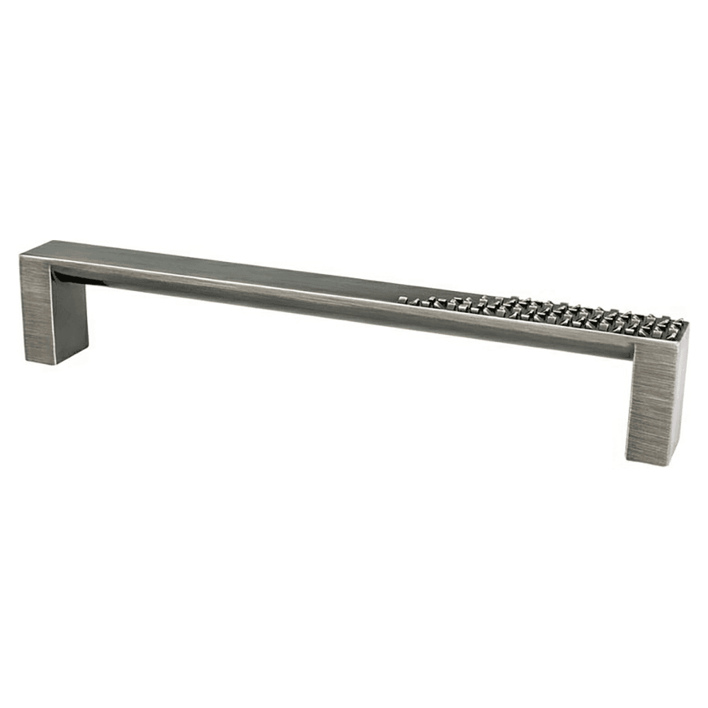 6-5/16" Roque Handle Pull, Vintage Nickel