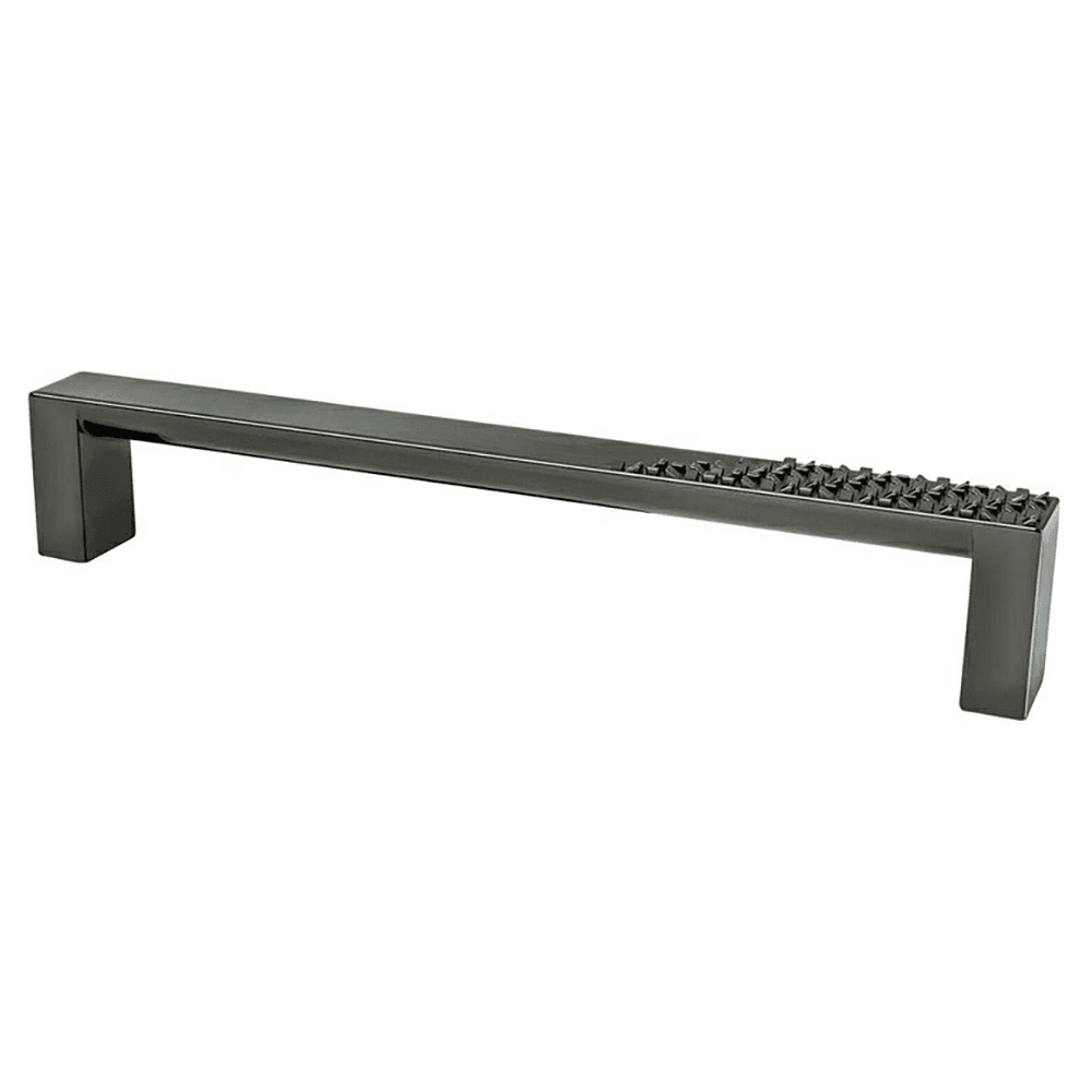 6-5/16" Roque Handle Pull, Black Nickel