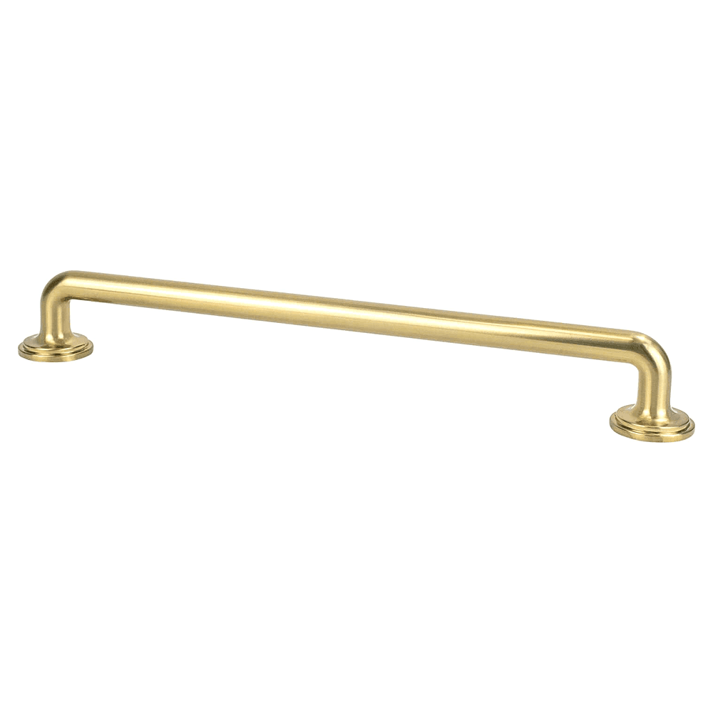 8-13/16" Folklore Appliance Pull, Modern Brushed Gold
