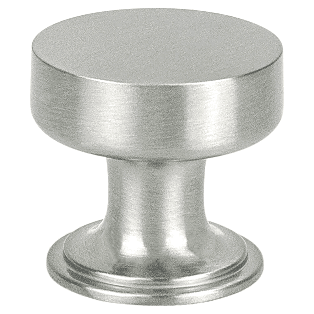 1-3/16" Folklore Cabinet Knob, Brushed Nickel