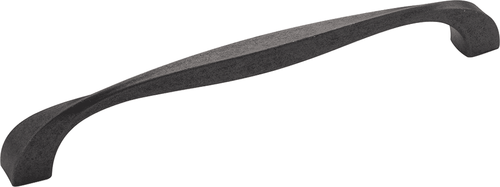 7-9/16" Twist Handle Pull, Black Iron (5/Box)