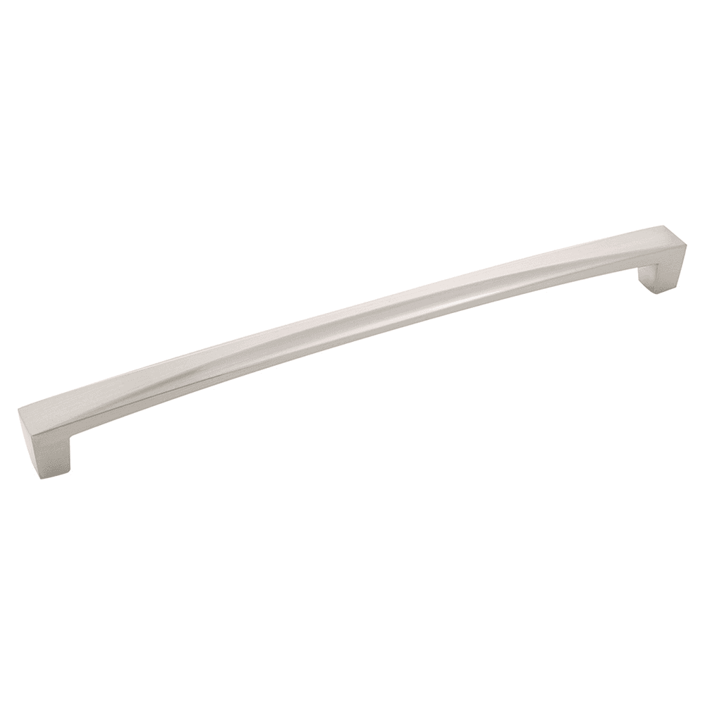 8-13/16" Crest Handle Pull, Satin Nickel (5/Box)
