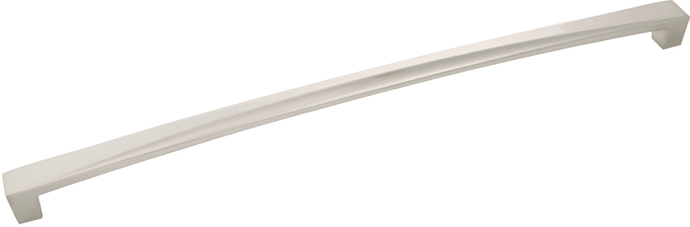 12" Crest Handle Pull, Satin Nickel (5/Box)