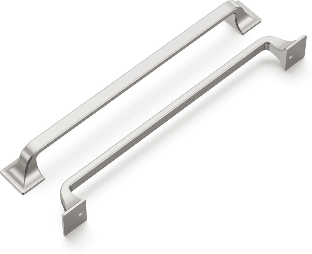 8-13/16" Forge Handle Pull, Satin Nickel (5/Box)