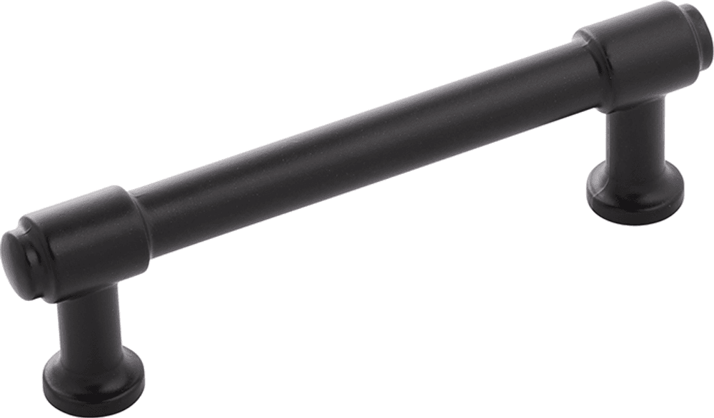 3-3/4" Piper Bar Pull, Matte Black (10/Box)