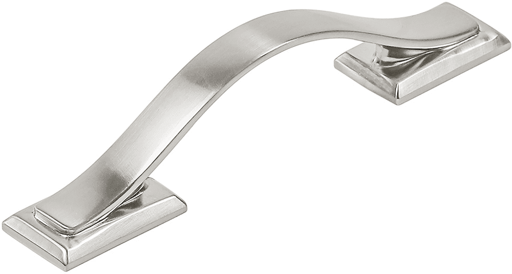 3" Dover Arch Pull, Satin Nickel