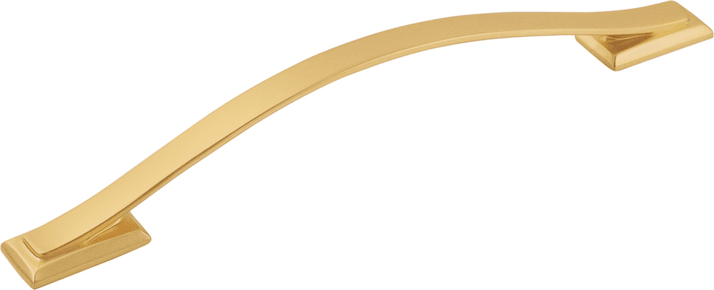 6-5/16" Dover Arch Pull, Brushed Golden Brass