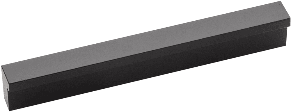 3-3/4" Streamline Rectangular Pull, Flat Onyx (10/Box)