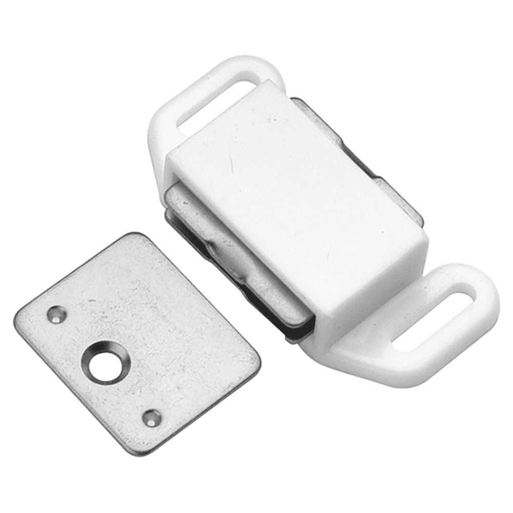 2" Catches Magnetic Catch, White