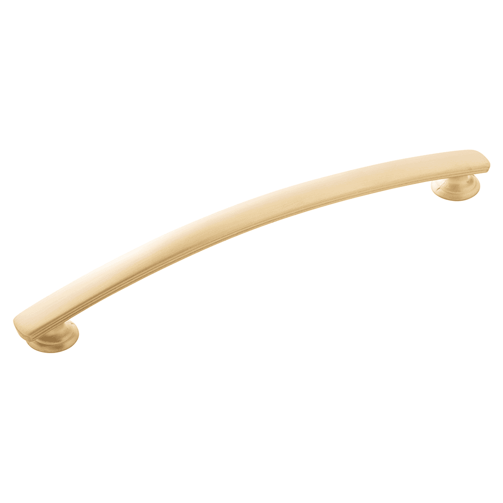 7-9/16" American Diner Arch Pull, Brushed Golden Brass (5/Box)
