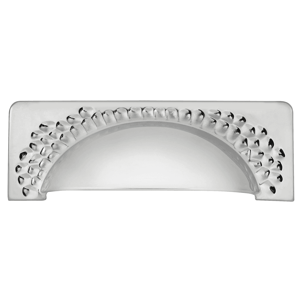 3-3/4" Craftsman Cup Pull, Chrome (10/Box)
