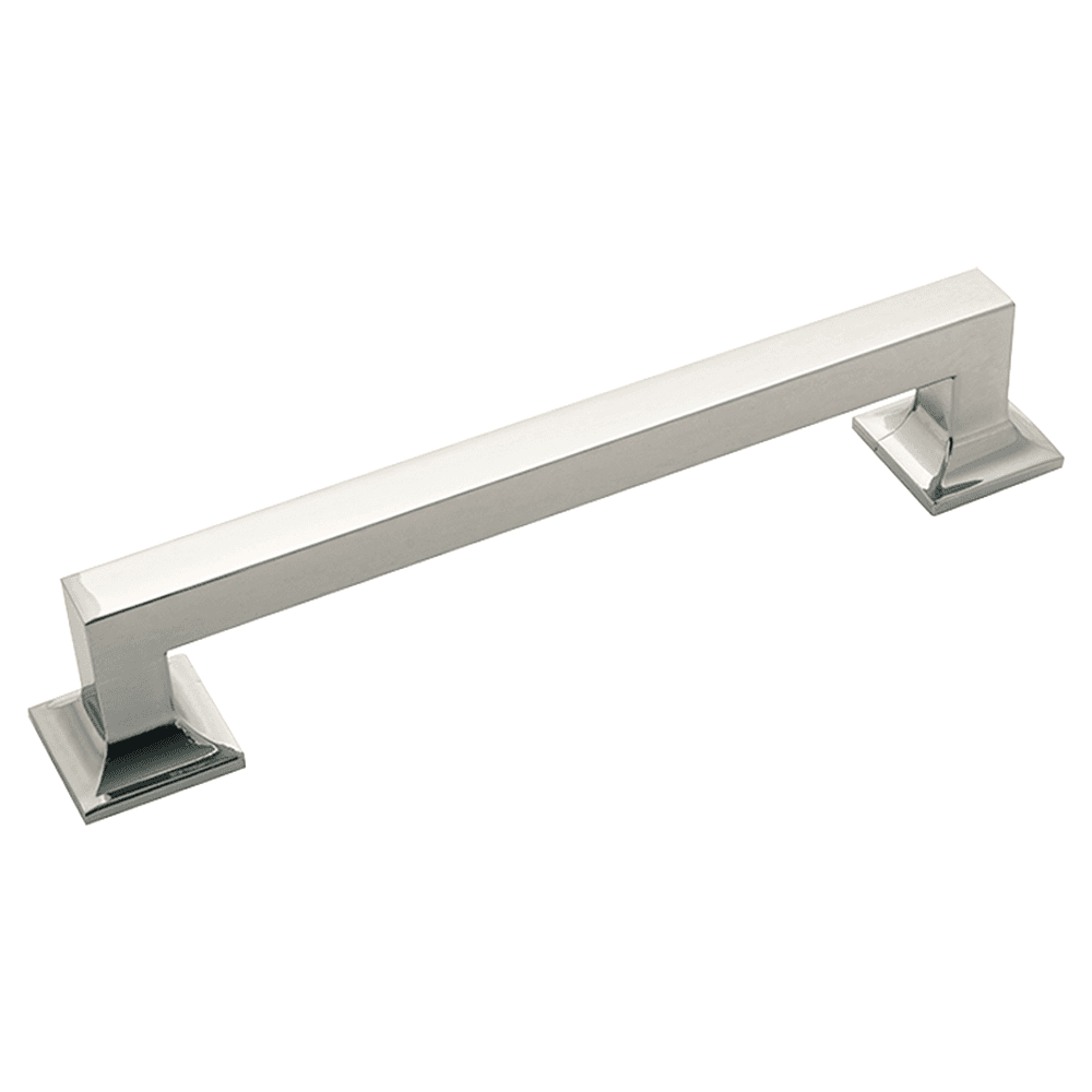 6-5/16" Studio Cabinet Pull, Polished Nickel (10/Box)