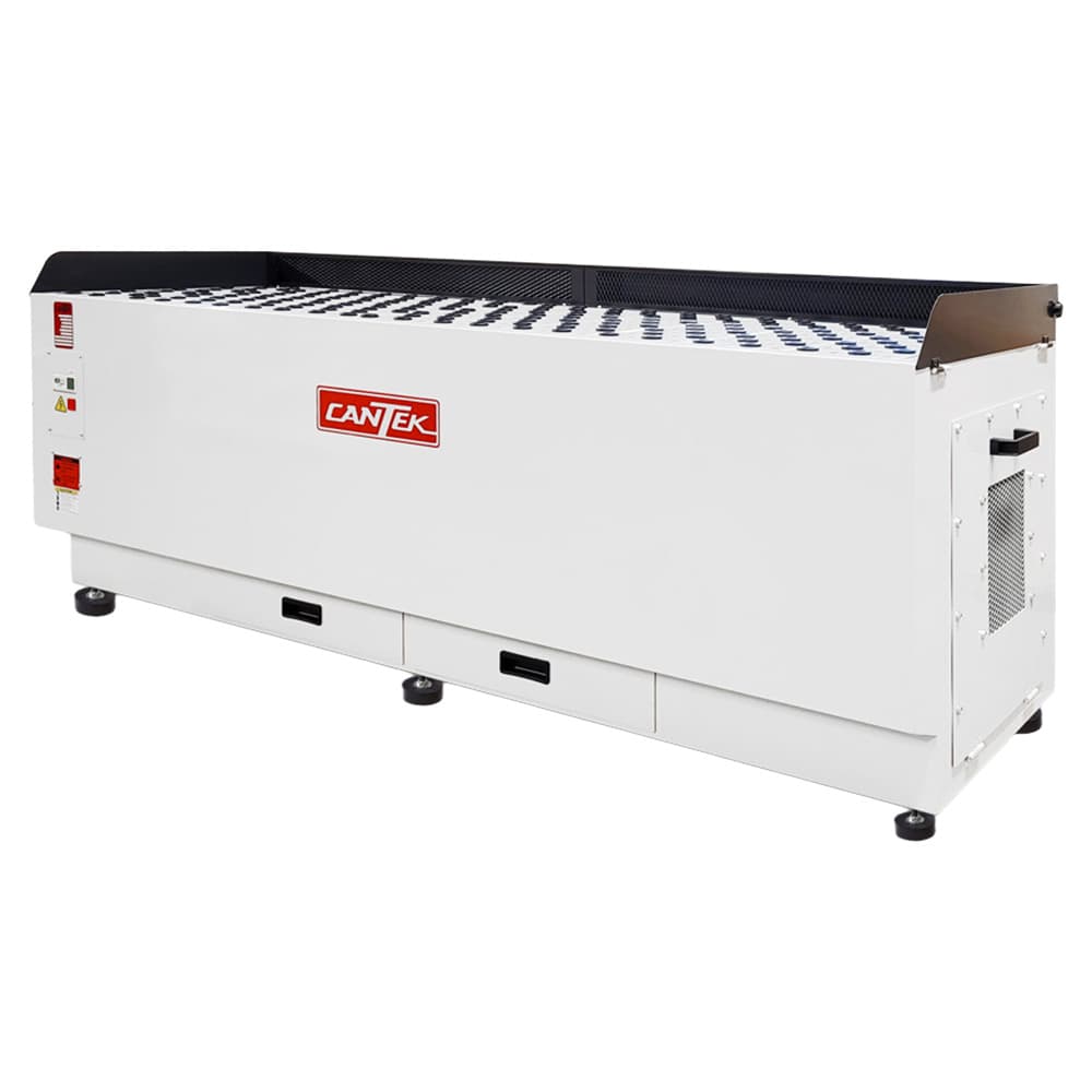 Cantek FT2200 2 x 1 HP Downdraft Table, 1950 CFM