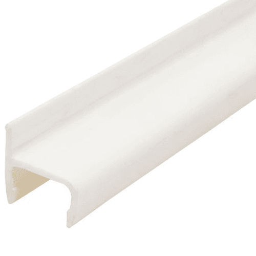 5/8" Hanging File Rail, White