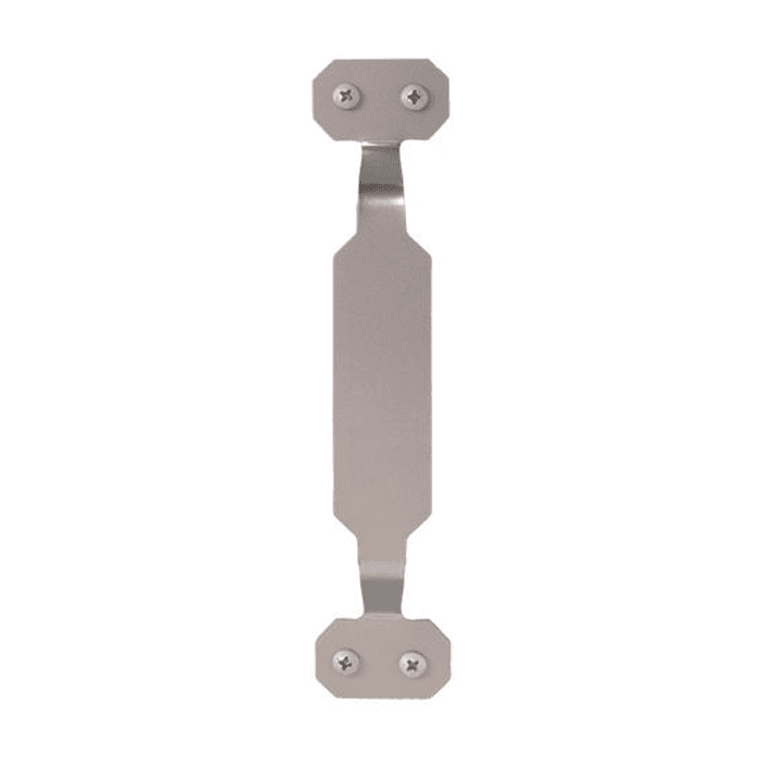 Octagon Style Handle for Rolling Barn Doors, Satin Nickel