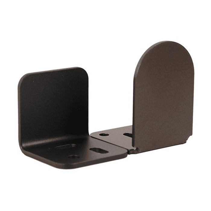 Dome Style Center Guide for Rolling Barn Doors, Bronze