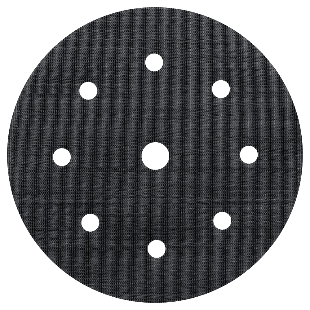 8" Hook and Loop Vacuum Disc Backing Pad Saver, 9 Holes