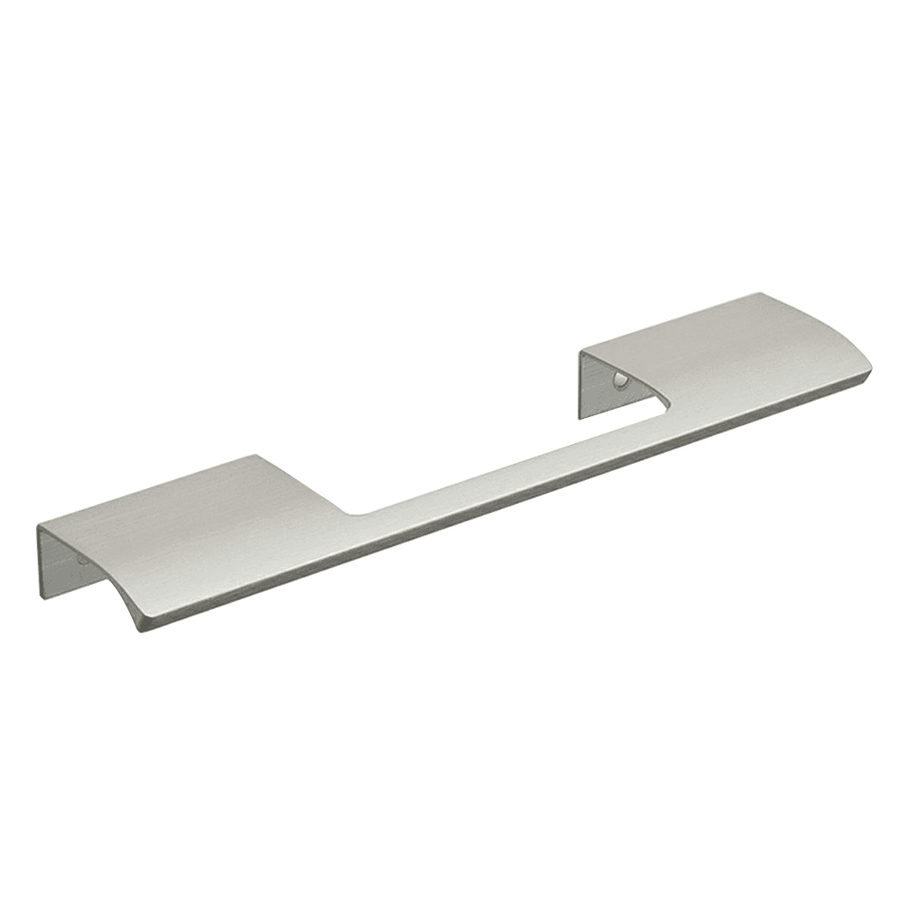 6-1/16" Medium Urban Edge Drawer Pull, Brushed Satin Aluminum