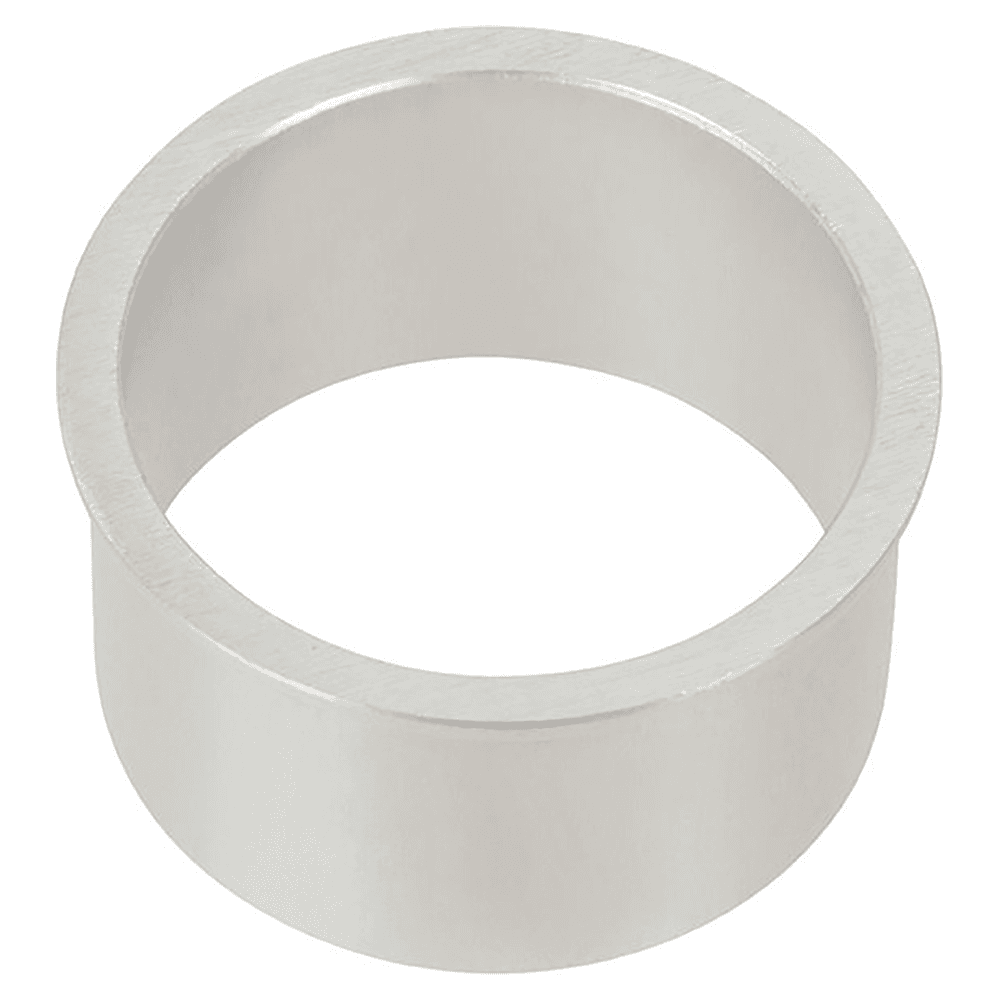 1-5/8" Desk Grommet Liner, Satin Aluminum