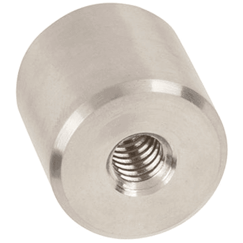 3/4" x 3/4" Stainless Steel Stand-Off Barrel, Satin Stainless Steel Finish