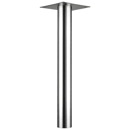 4" Diameter x 34-1/2" High Table Leg, Polished Chrome