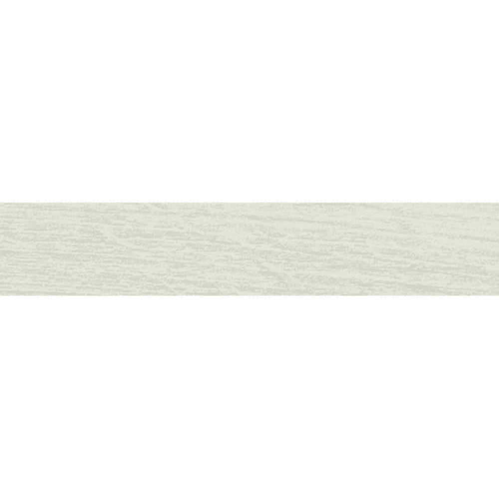 Doellken PVC Edgebanding 30390E5M Alabaster Taction with Woodgrain Matt Embossing, 0.018" Thick, 15/16" x 600' Roll