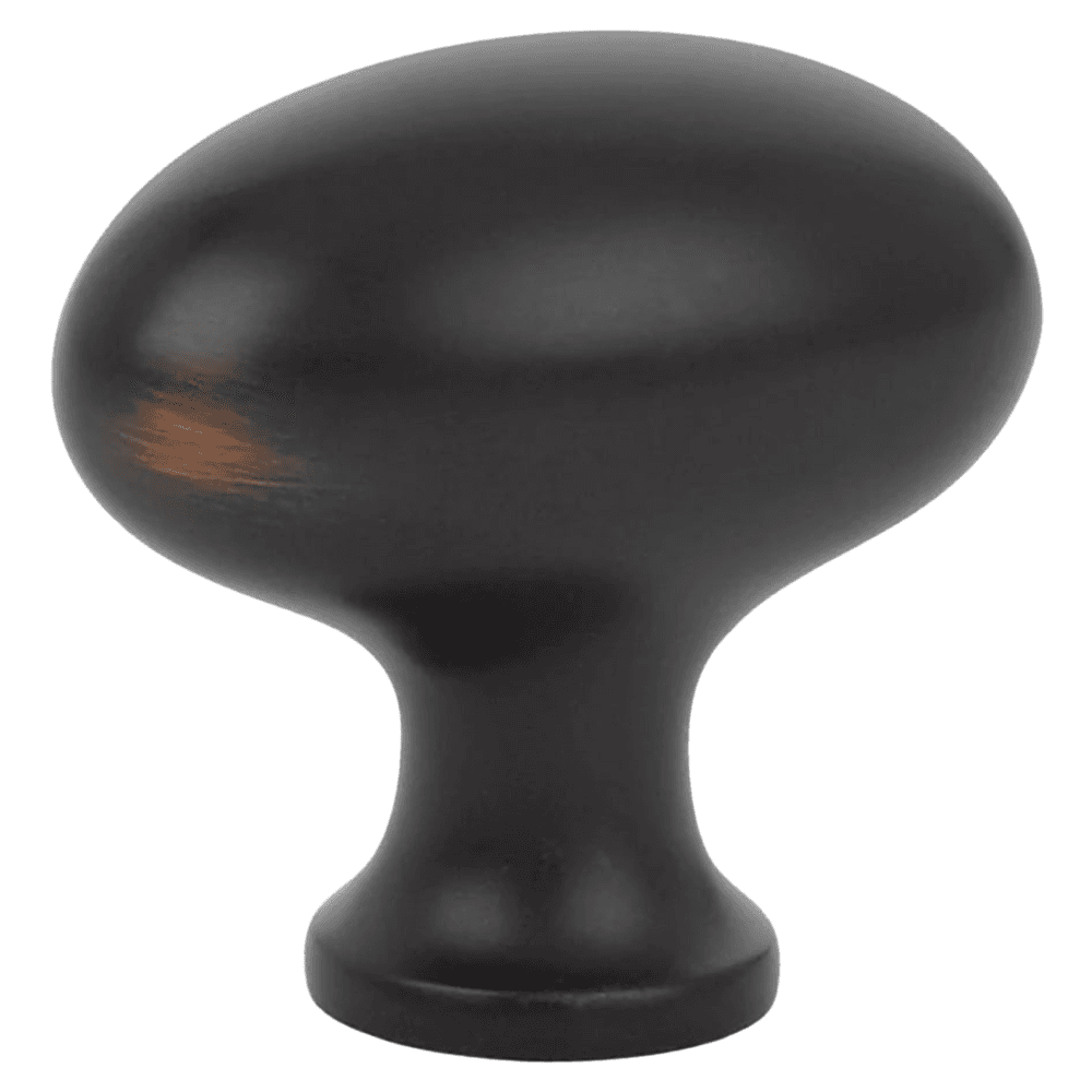 1-3/4" Egg Cabinet Knob, Oil Rubbed Bronze