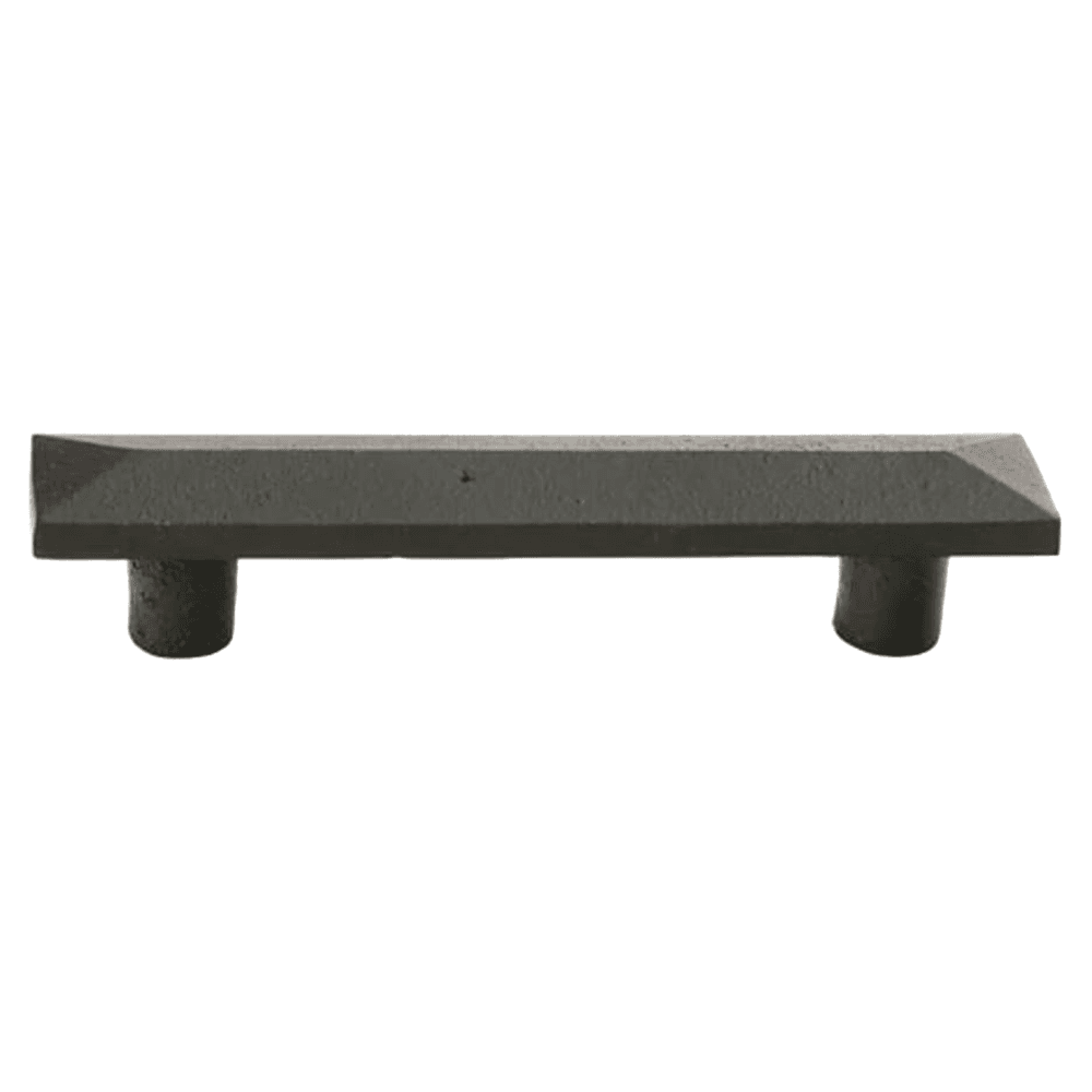 6" Pyramid Cabinet Pull, Flat Black Bronze