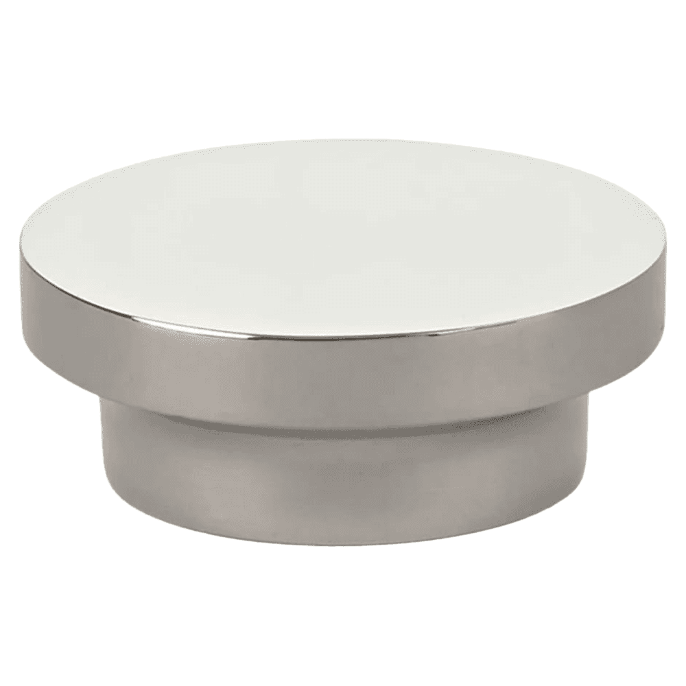 1-5/8" District Cabinet Knob, Polished Nickel