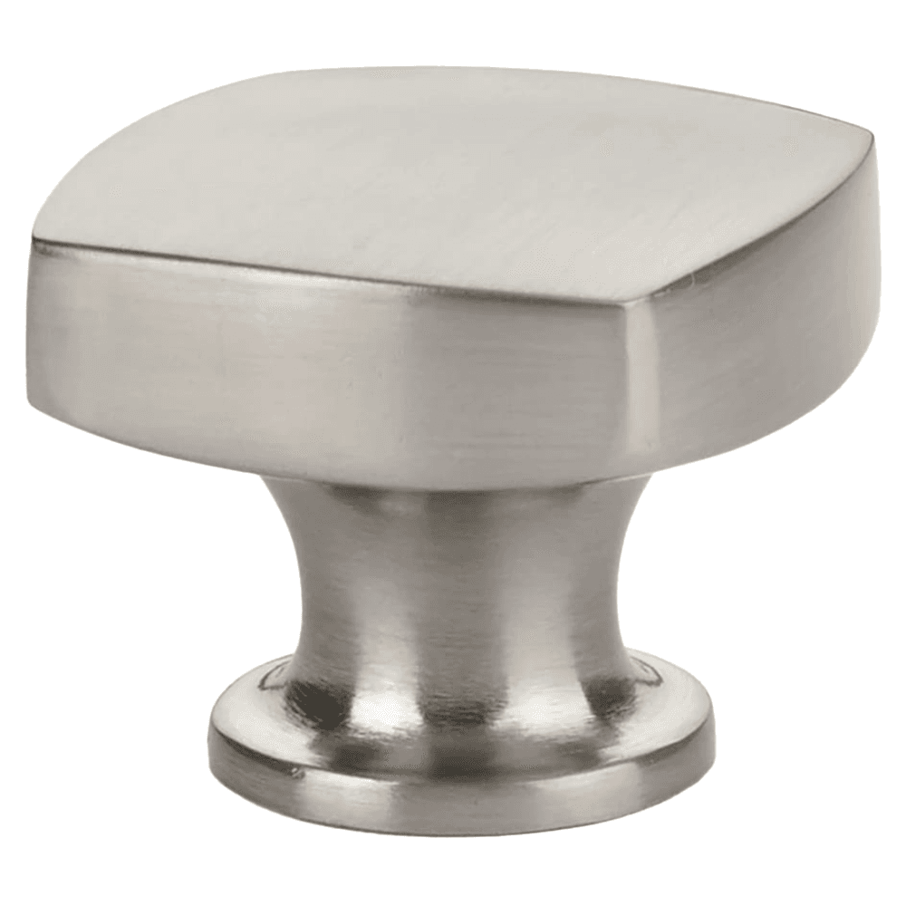 1-1/2" Freestone Cabinet Knob, Satin Nickel
