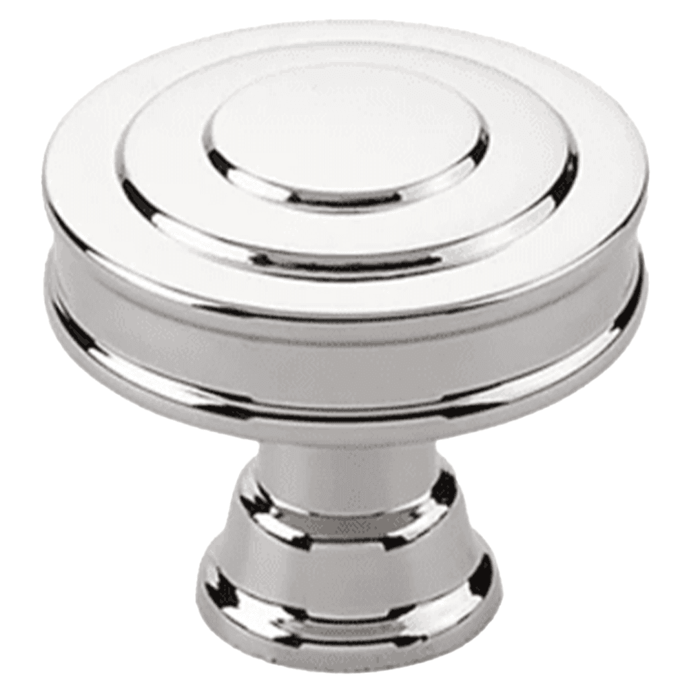 1-5/8" Glendon Cabinet Knob, Polished Nickel