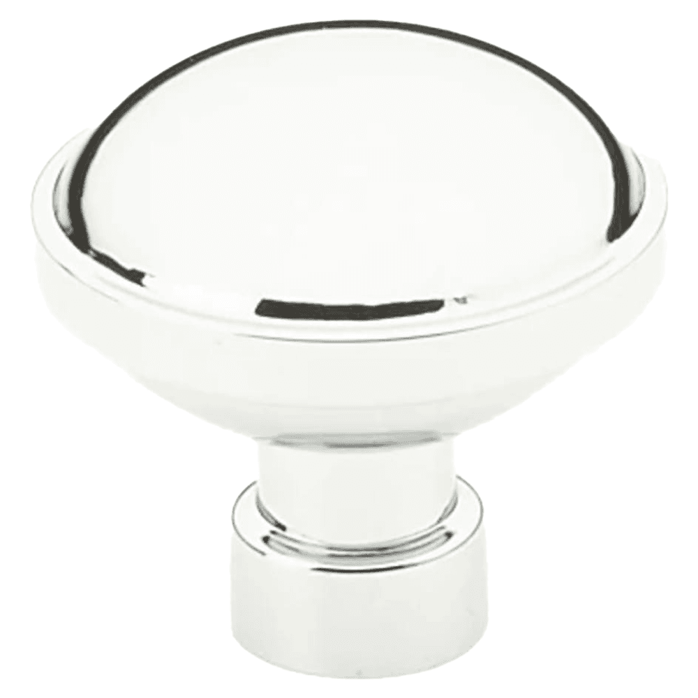 1-1/4" Brandt Cabinet Knob, Polished Chrome