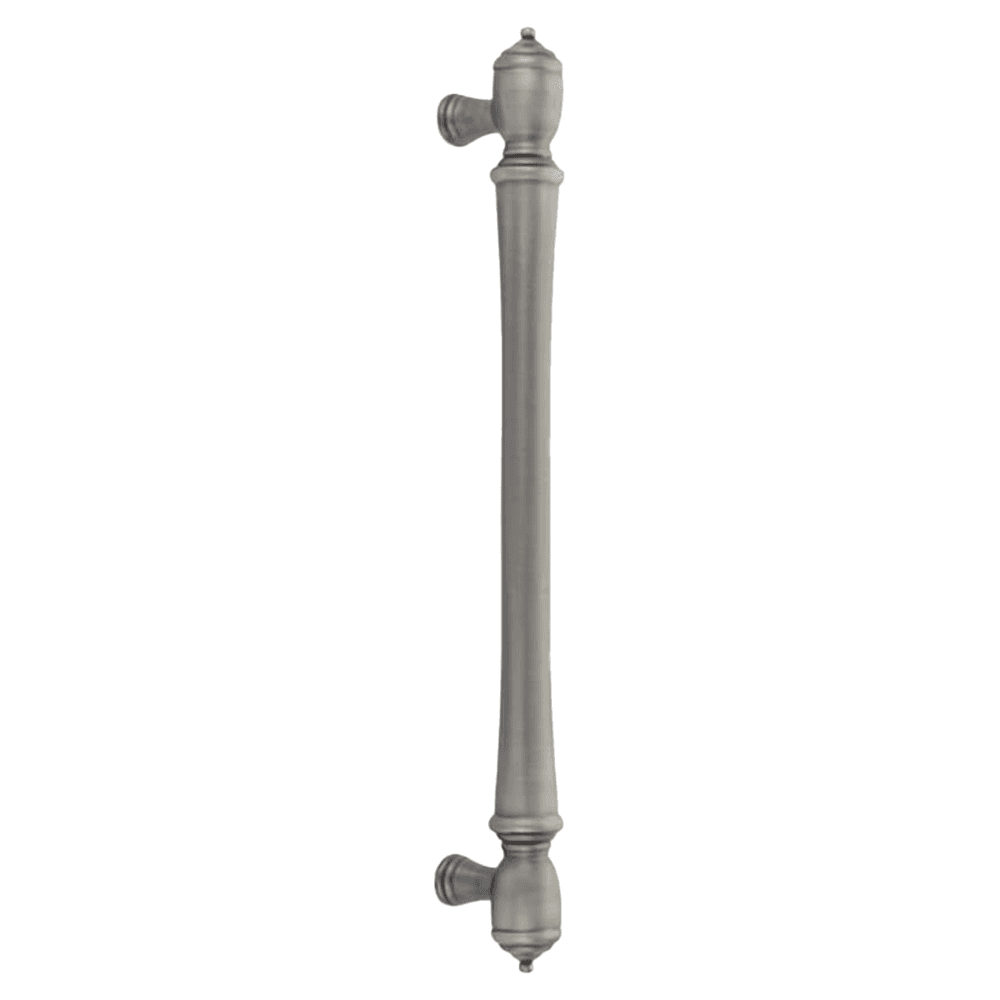 12" Spindle Back to Back Mounting Appliance Pull, Pewter