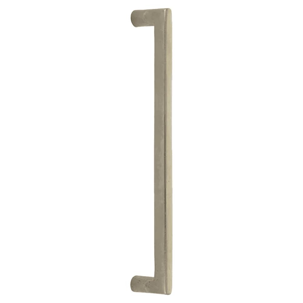 12" Rail Back to Back Mounting Appliance Pull, Tumbled White Bronze