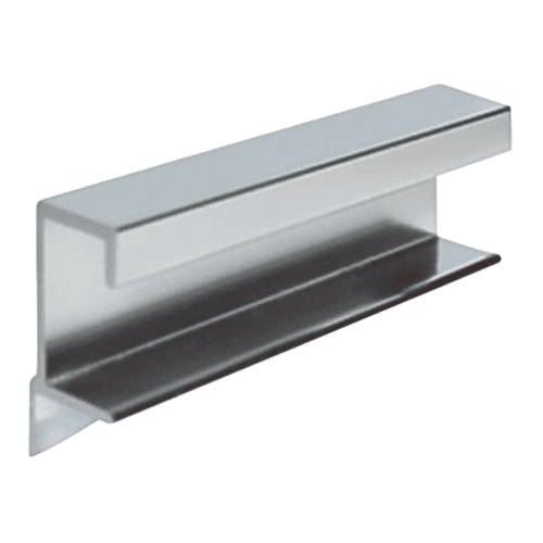DP 1-7/8" Drawer Pull, Satin Clear Anodized