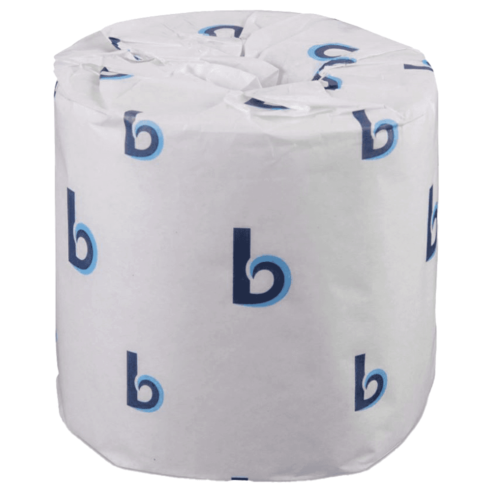 Boardwalk 2-Ply Standard Toilet Paper, 3" x 4" (96 Roll/Box)
