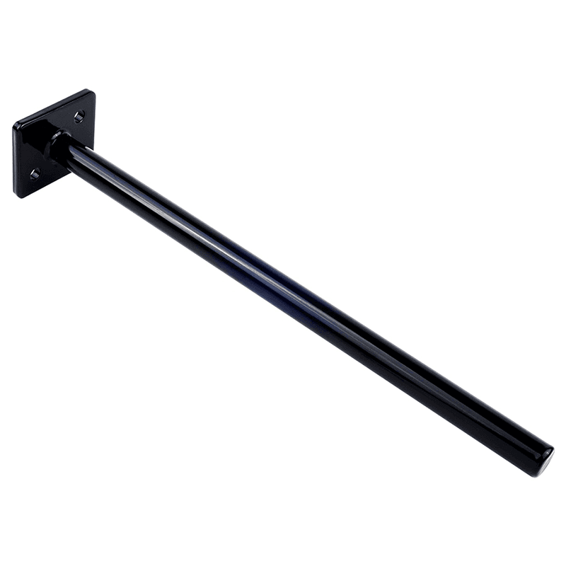 1-3/4" x 10" Floating Shelf Support Rod, Steel Finish