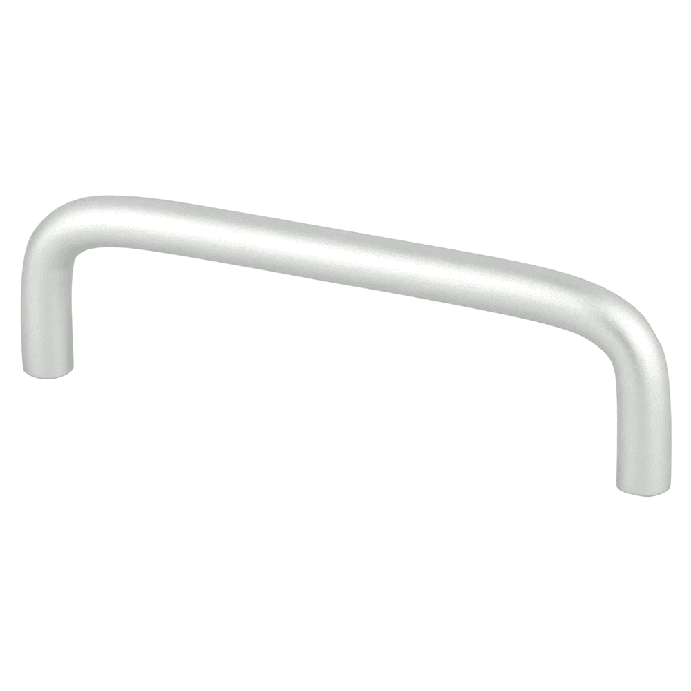3-25/32" Zurich Wire Pull, Satin Aluminum