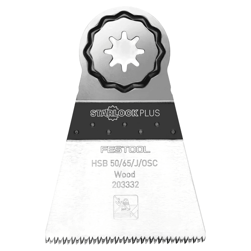 2-1/2" x 2" Japanese Teeth Starlock Plus Oscillating Wood Saw Blade (5/Pack)