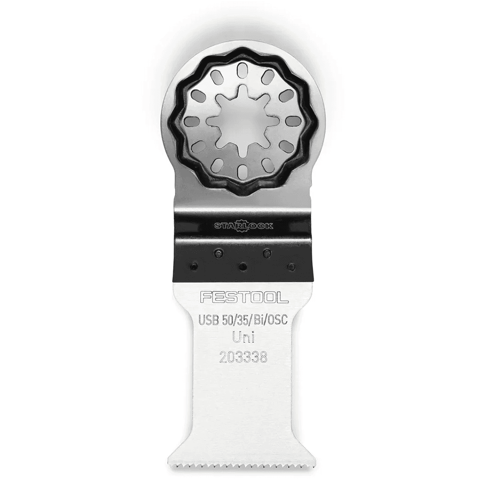 1-3/8" x 2" Universal Starlock Oscillating Multitool Plunge Cut Saw Blade for OSC 18 (5/Pack)